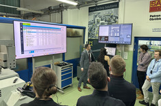 Studenci WBMiL na warsztatach edukacyjnych pod ptronatem firmy ZOLLER,