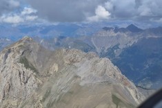 Loty szybowcem nad Alpami,