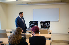 Młodzież z programu Erasmus + z wizytą na Politechnice Rzeszowskiej